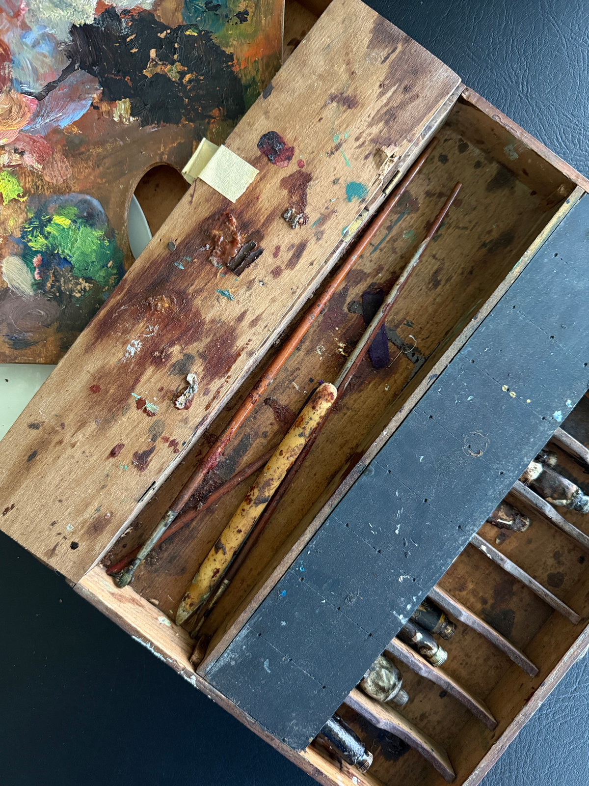 Vintage Artist's Paint Box