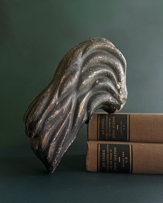 Carved Wooden Carousel Horse Tail or Angel Wing