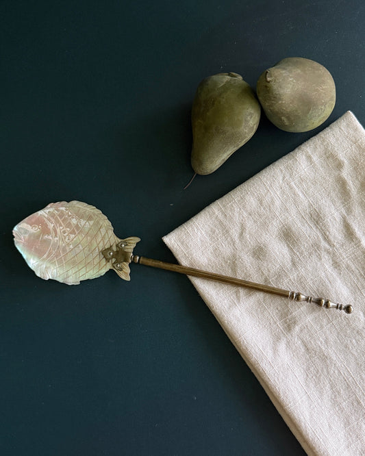 Mother of Pearl Fish Serving Spoon