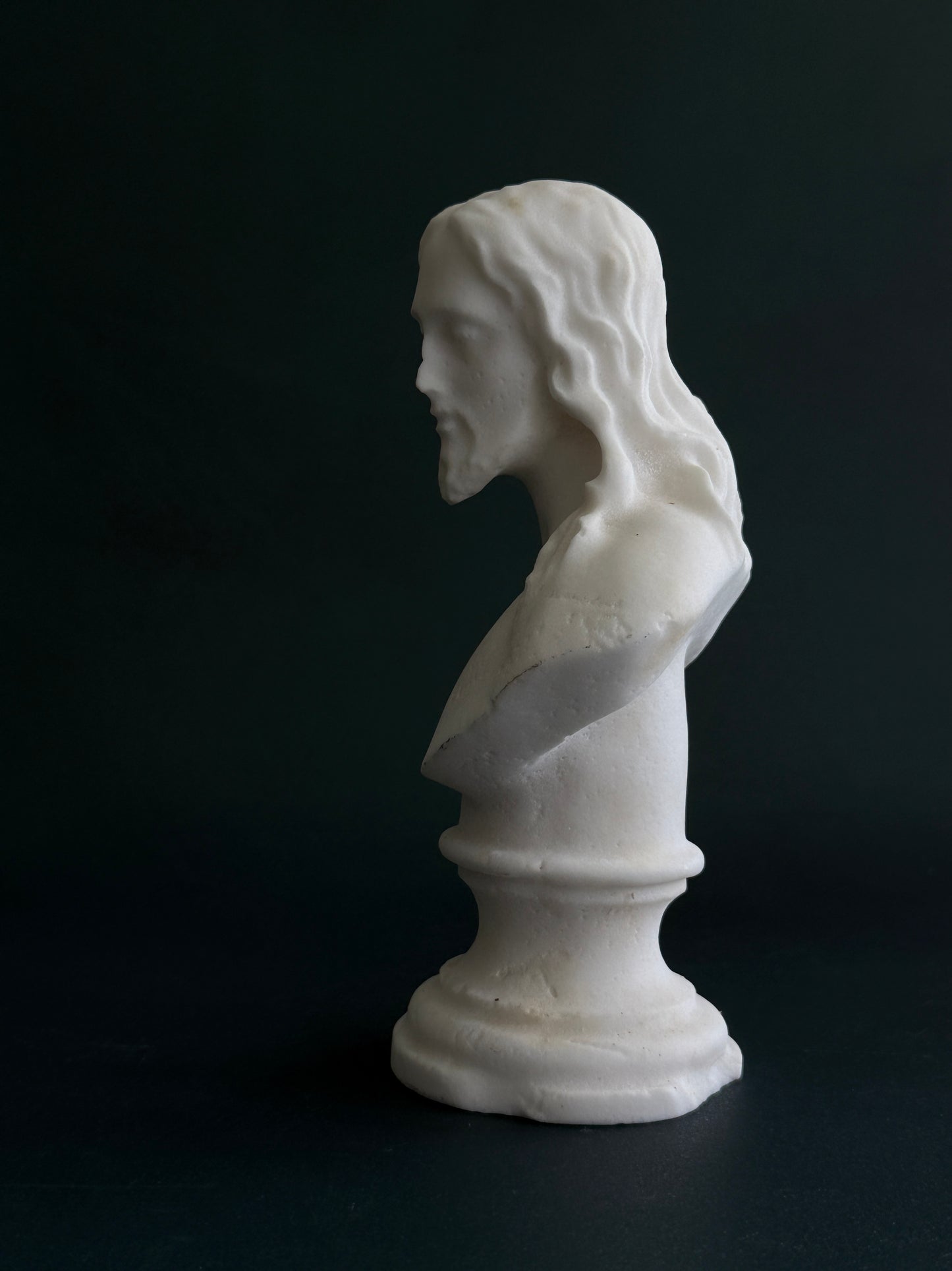 Alabaster Bust of Jesus Christ